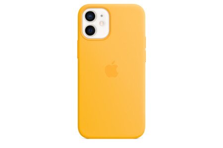 Apple iPhone 12 Mini Silicone Case with MagSafe - Sunflower
