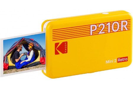 Kodak Mini 2 Retro P210R Portable Photo Printer Yellow