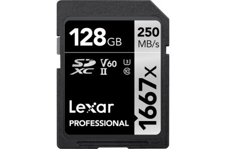 Lexar Professional SILVER Series 1667x SDXC UHS-II Card, 2 Pack