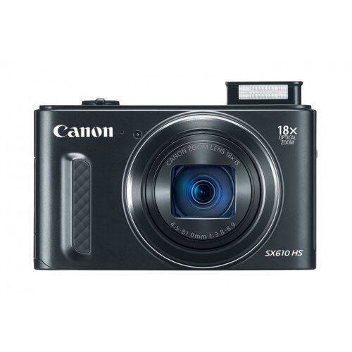 Canon PowerShot SX610 HS Digital Camera - Black
