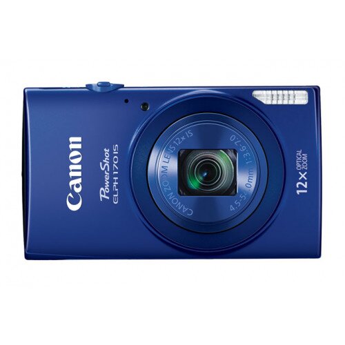 Canon PowerShot ELPH 170 IS Digital Camera - Blue