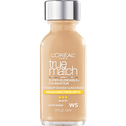 L'Oreal Paris True Match Super-Blendable Makeup Original Foundation - W5 Sand Beige (Warm)