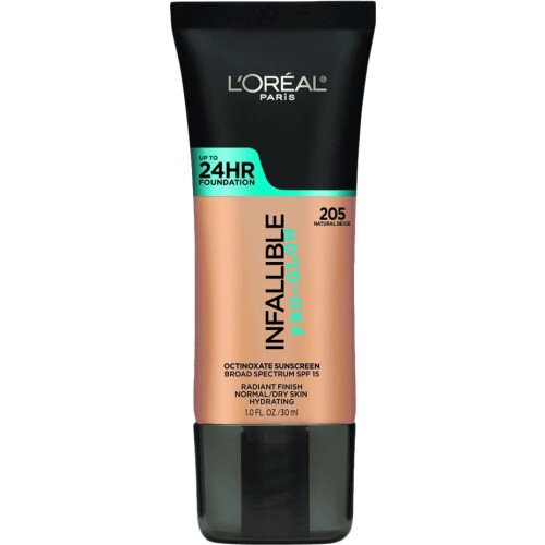 L'Oreal Paris Infallible Pro-Glow Foundation - Natural Beige
