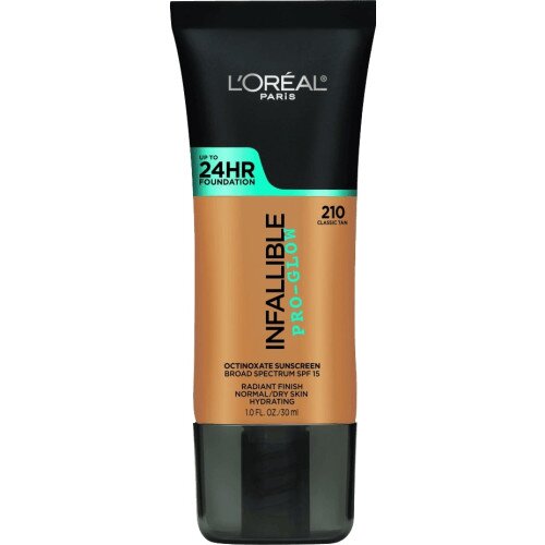 L'Oreal Paris Infallible Pro-Glow Foundation - Classic Tan
