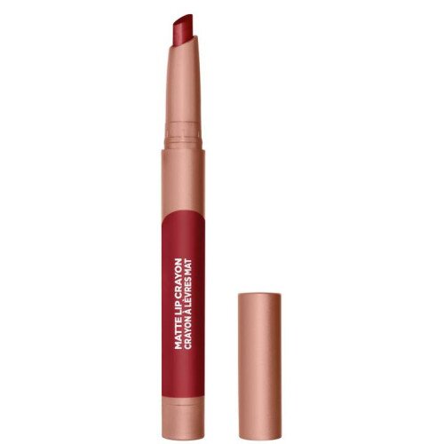 L'Oreal Paris Matte Lip Crayon, Lasting Wear, Smudge Resistant - Brulee Everyday