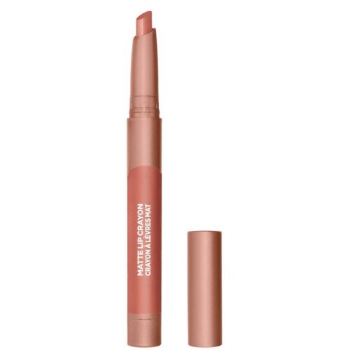 L'Oreal Paris Matte Lip Crayon, Lasting Wear, Smudge Resistant - Smooth Caramel