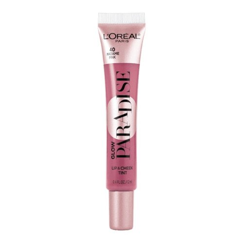 L'Oreal Paris Glow Paradise Lip and Cheek Tint - Madame Pink