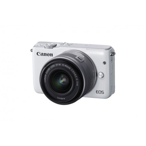 Canon EOS M10 EF-M 15-45mm f/3.5-6.3 IS STM Kit - White - 2