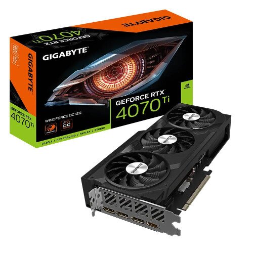 Gigabyte GeForce RTX 4070 Ti WINDFORCE OC 12G Graphics Card