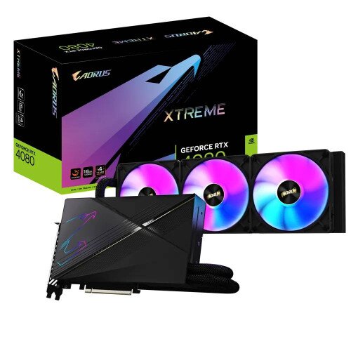Gigabyte AORUS GeForce RTX 4080 16GB Xtreme WaterForce Graphics Card