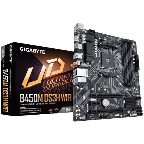 Gigabyte B450M DS3H WIFI (rev. 1.4) Motherboard