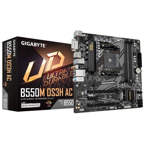 Gigabyte B550M DS3H AC (rev. 1.7) Motherboard