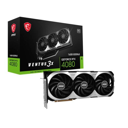 MSI GeForce RTX 4080 16GB VENTUS 3X OC Graphics Card