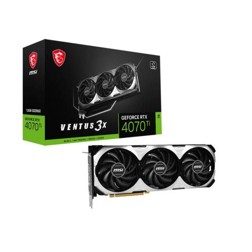 MSI GeForce RTX 4070 Ti Ventus 3X 12G Graphics Card