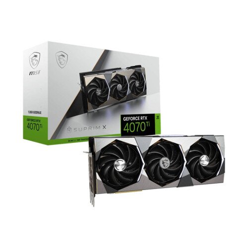 MSI GeForce RTX 4070 Ti SUPRIM X 12G Graphics Card