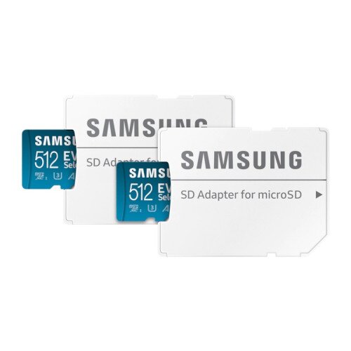 Samsung EVO Select + Adapter MicroSDXC - 512GB - 2 Pack
