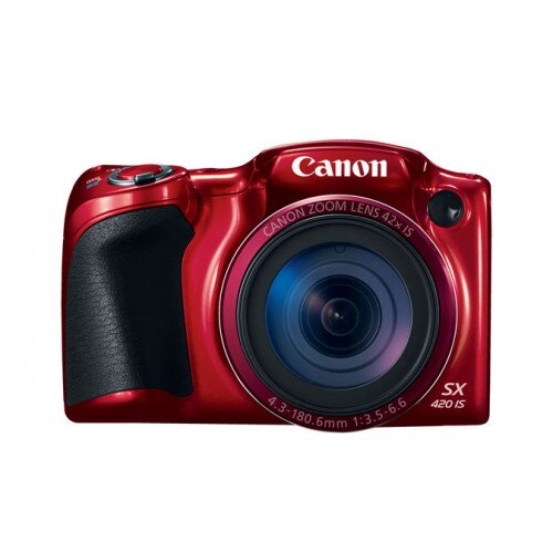 Canon PowerShot SX420 IS Digital Camera - Red