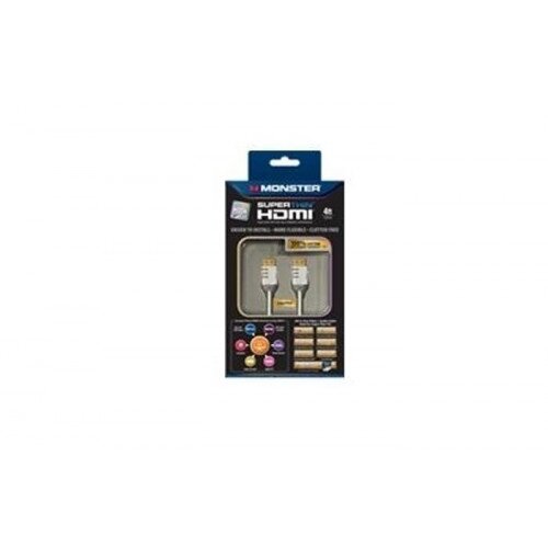 Monster Just Hook It Up SuperThin HDMI Cable - 4ft