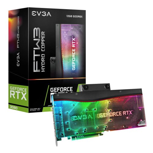 EVGA GeForce RTX 3080 12GB FTW3 ULTRA HYDRO COPPER GAMING Graphics Card