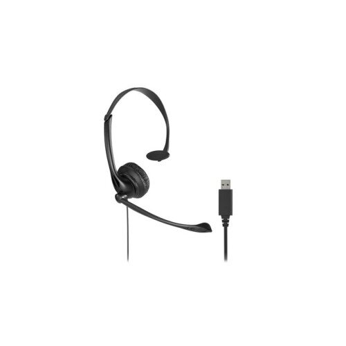 Kensington Classic USB-A Mono Headset with Mic and Volume Control