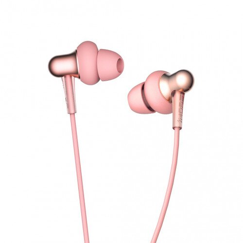 1MORE Stylish Dual-Dynamic In-Ear Wired Headphones (E1025) - Rose Pink