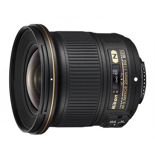 Nikon AF-S NIKKOR 20mm f/1.8G ED Digital Camera Lens
