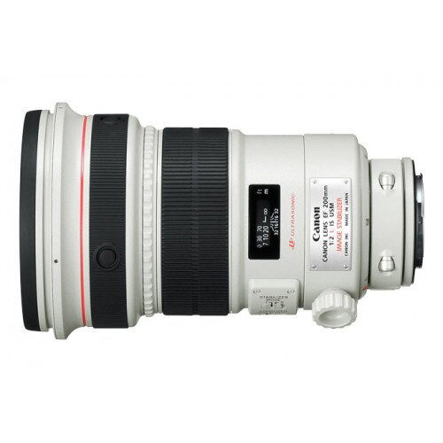 Canon EF 200mm Telephoto Lens - f/2L IS USM