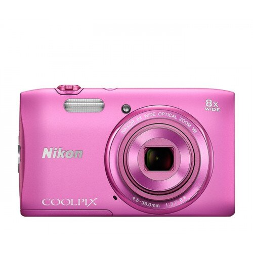 Nikon COOLPIX S3600 Compact Digital Camera - Pink