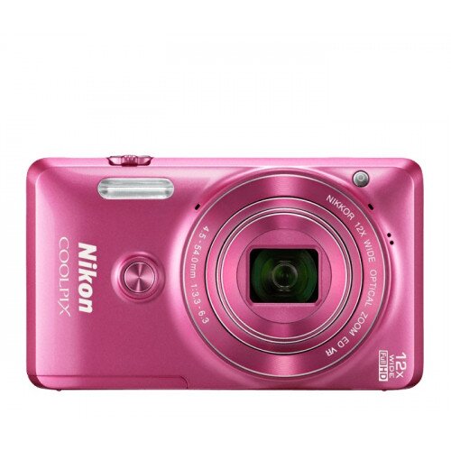 Nikon COOLPIX S6900 Compact Digital Camera - Pink