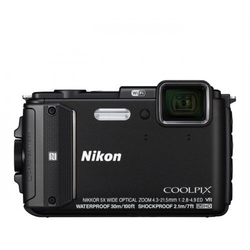 Nikon COOLPIX AW130 Compact Digital Camera - Black
