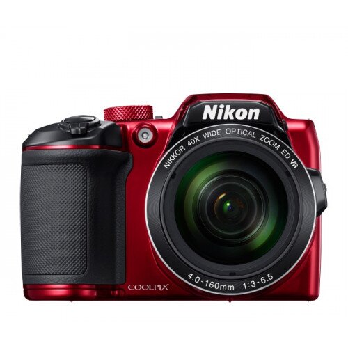 Nikon COOLPIX B500 Compact Digital Camera - Red