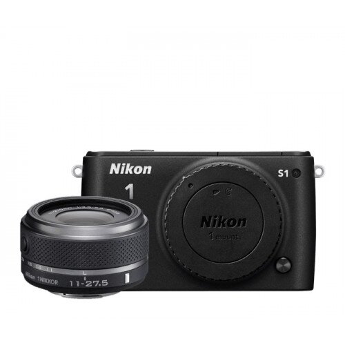 Nikon 1 S1 Camera - Black - One-Lens Kit