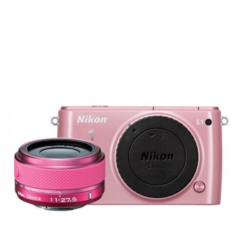 Nikon 1 S1 Camera - Pink - One-Lens Kit