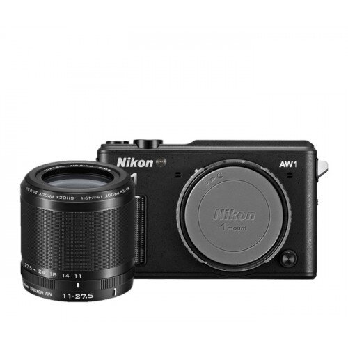 Nikon 1 AW1 Camera - Black - One-Lens-Kit
