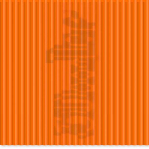 3Doodler Create PLA Plastic - Clearly Clementine - Tube (100)