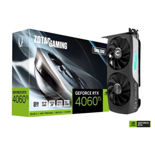 ZOTAC GAMING GeForce RTX 4060 Ti 8GB Twin Edge Graphics Card