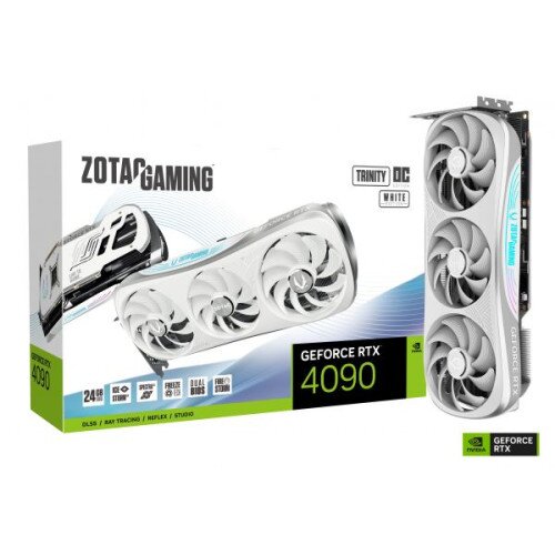 ZOTAC GAMING GeForce RTX 4090 Trinity OC White Edition Graphics Card