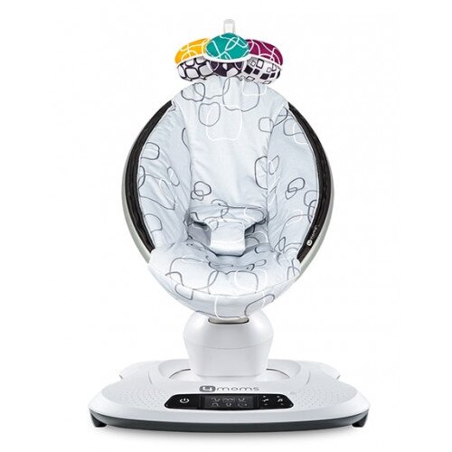 4moms mamaRoo 4 Infant Seat - Silver Plush