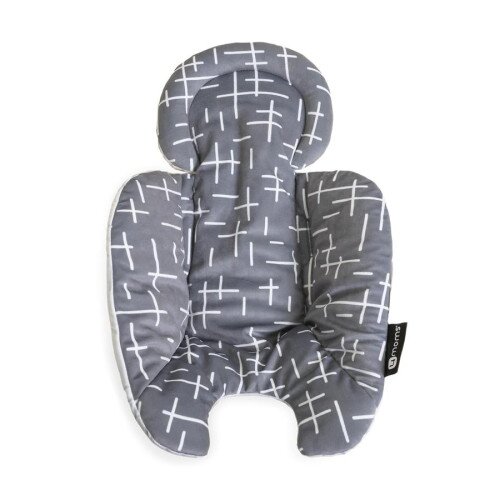 4moms Newborn Insert Reversible - Grey Plush
