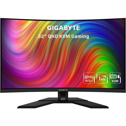 Gigabyte 31.5" M32QC 165Hz 1440P QHD Gaming Monitor