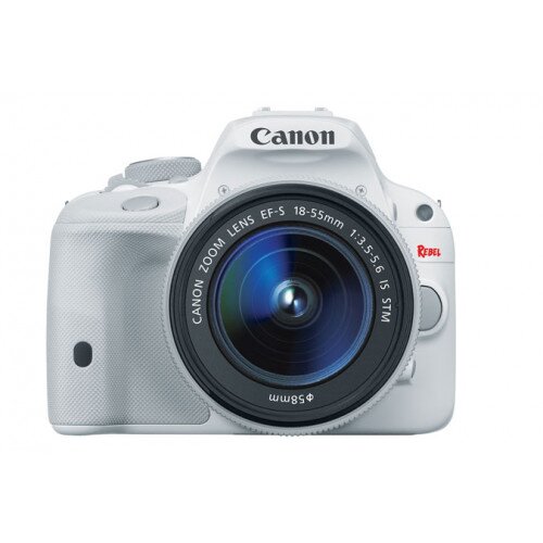 Canon EOS Rebel SL1 Digital SLR Camera - EF-S 18-55mm IS STM Kit - White