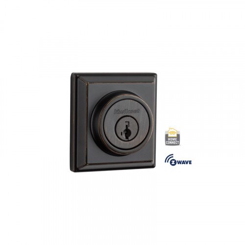 Kwikset Contemporary Signature Series Deadbolt with Home Connect - Venetian Bronze