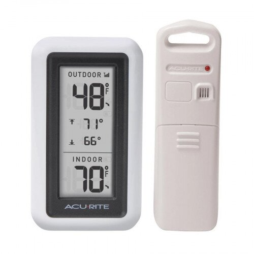 AcuRite 4.5" White Digital Outdoor Thermometer