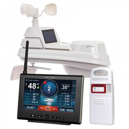 AcuRite Iris 5-in-1 Weather Station with High-Definition Display and Lightning Detection