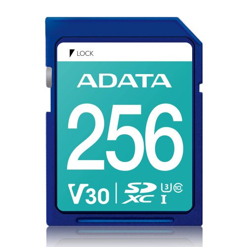 ADATA Premier Pro SDXC UHS-I U3 Class 10 (V30S) - 256GB