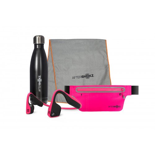 AfterShokz Trekz Titanium Bundle - Pink (Pink/Black)