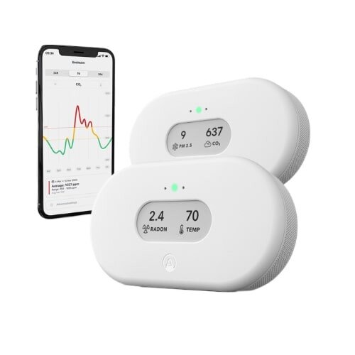 AirThings View Plus Duo Smart Indoor Air Quality Monitor