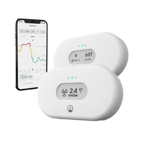 AirThings View Plus & View Radon Multi-Room Temperature and Humidity Monitor