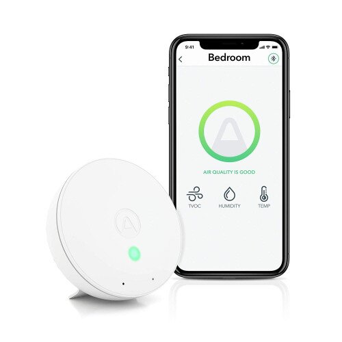 AirThings Wave Mini Smart Indoor Air Quality Monitor