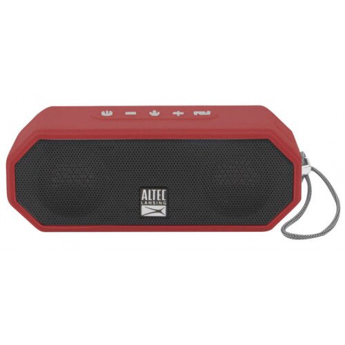 Altec Lansing Jacket H20 4 Waterproof Portable Bluetooth Speaker - Torch Red